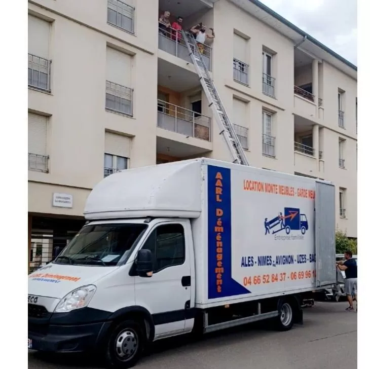 Déménagement d'un particulier à Nîmes, Mons, AARL Garde-meubles